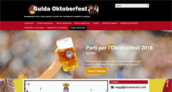 Desktop Screenshot of oktoberfest-guida.it